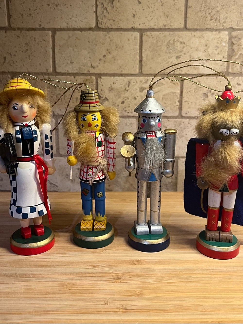 Wizard of Oz nutcracker ornaments